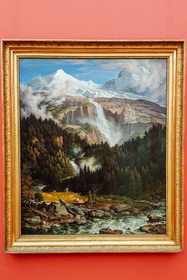 Der Schmardribachfall, Joseph Anton Koch, 1822, Neue Pinakothek, Munich, Bavaria, Germany