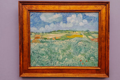 Plain near Auvers, Vincent Van Gogh, 1890, Neue Pinakothek, Munich, Bavaria, Germany