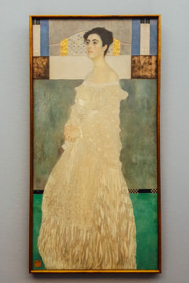 Margaret Stonborough-Wittgenstein, Gustave Klimt, 1905, Neue Pinakothek, Munich, Bavaria, Germany