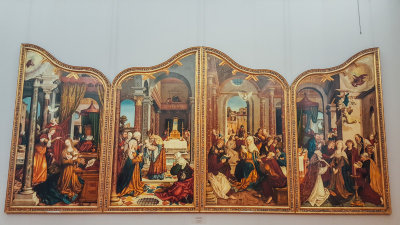 Martin Schaffner, 1478, 1546 and Der Hochaltar, 1523, Alte Pinakothek, Munich, Bavaria, Germany