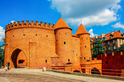 Barbakan, Old Town, Warsaw