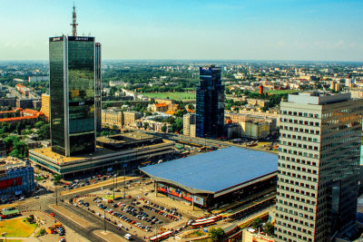 Złote Tarasy, the mall, Warsaw