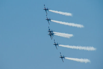 Air and Water show 2015 - Breitling Jet Team, Chicago