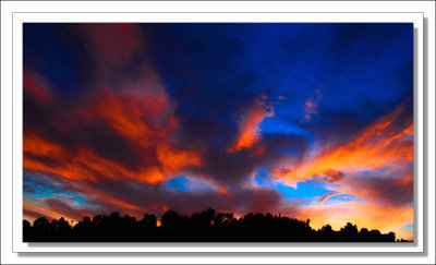 Sunset at Peter's Canyon