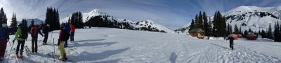 Backcountry skiing