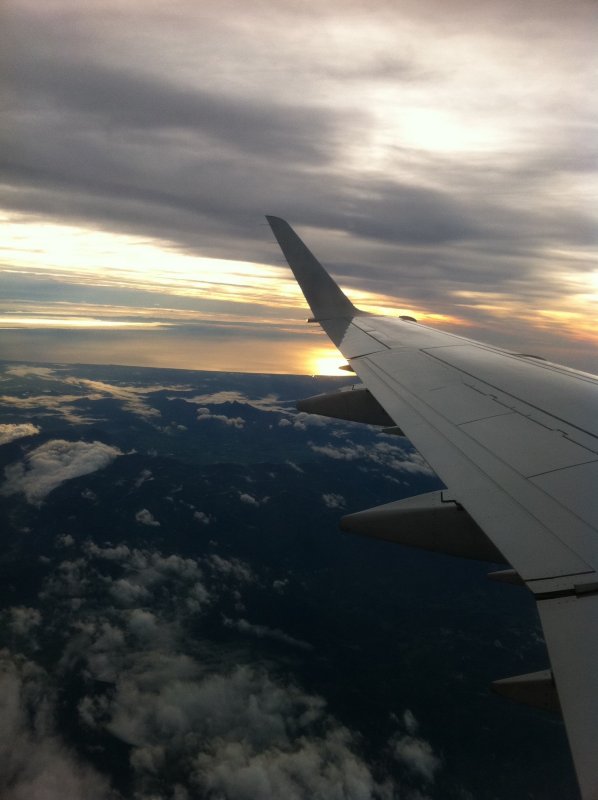 From the Plane Window