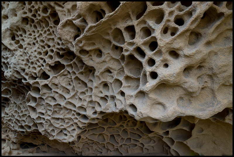Sandstone formation at Gobustan NP