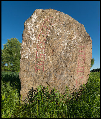 The stone at Ed Voxtorp raised by Toste to tte