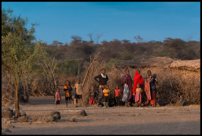 Masai Village near Amboseli