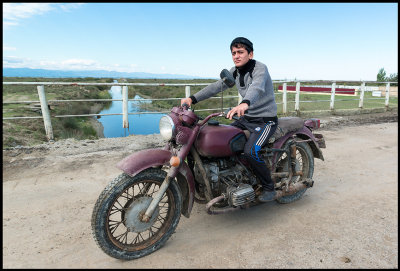 Motorcycle Boy at Baliqcilar