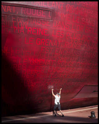Photographer Mats Samuelsson in Perpignan