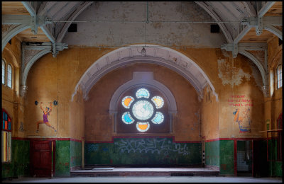 The old russian gymnasium (former dining room)