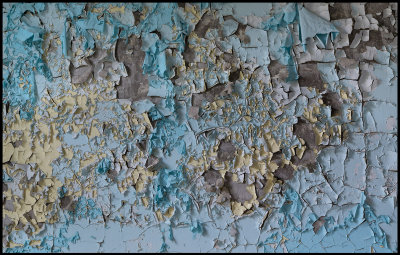 Old wall paint