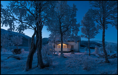 Blue Frost - A small house near Austre Kanstad - Lofoten