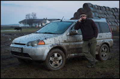 A muddy experience together with Zoltan Pabar on the Hungarian puszta