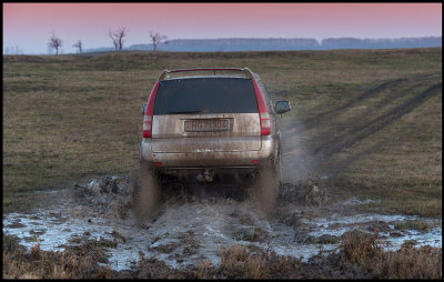 Mud-driving on Hungarian Puszta with Zoltan Pabar