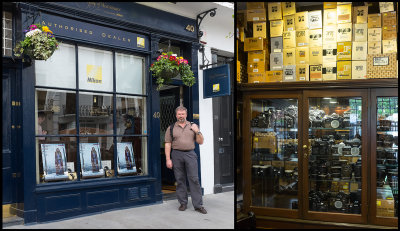 Visiting Grays of Westminster - famous Nikon dealer in London