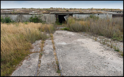 Railway tracks leaving the autoclave house - Ytong