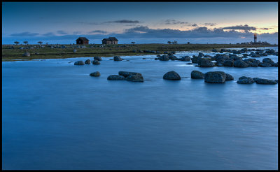 Ottenby - High water-level in the Baltic Sea after western storm