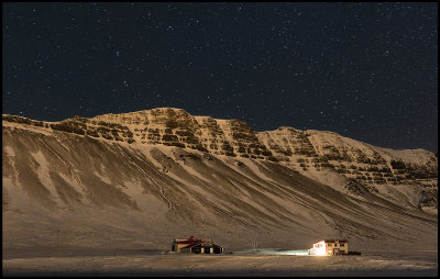 Nightlight near Grundarfjordur