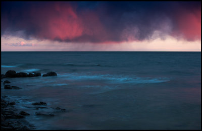 Sky on fire - Grönhögen Öland