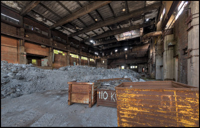 Lesjfors ironworks interior