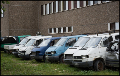 Abandoned buses