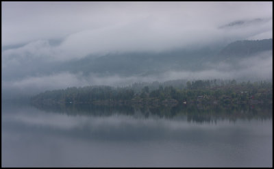 Lake Krderen fog