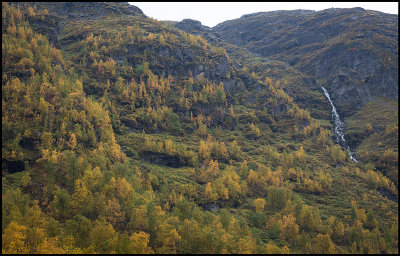 Autumn fjell near Vassbygdi