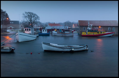 Extreme water level in Grnhgen harbor 