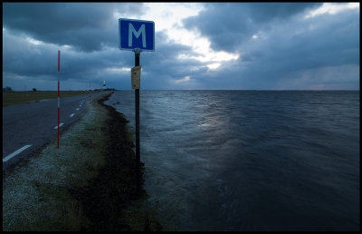 Ottenby - Extreme sea level after heavy winds