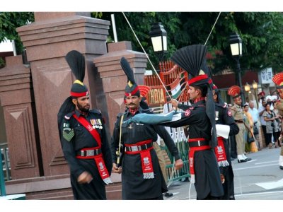 Wagah Flag ceremony