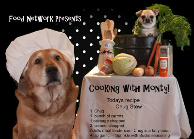 Cooking with Monty!