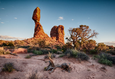 Balanced Rock Sunset