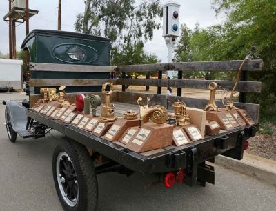 Antique Truck Show's trophy award display