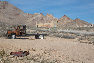 The Ghost Town of Rhyolite