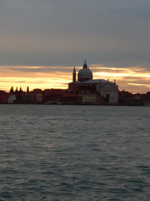 Sunset over Il Redentore Venice 2.