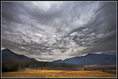 Clouds Over Appalachian Mountains