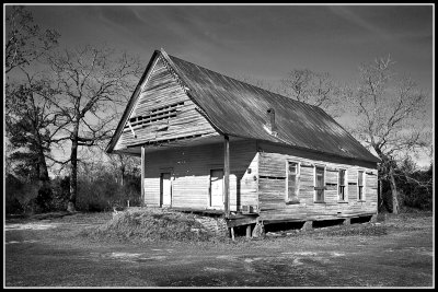 Abandoned Church, Jefferson Co, Ga