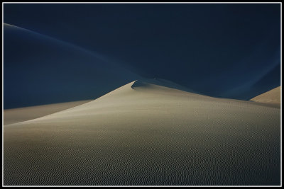 Sand Dunes at Dusk