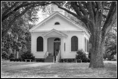 Fair Haven Church, 1846, Jenkins Co, Ga