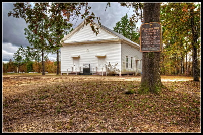 Pleasant Hill Methodist Church, Bulloch Co, Ga. 1879