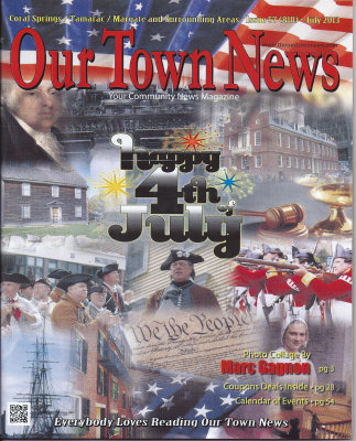 Our Town News cover July 2013