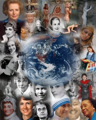 Herstory collage