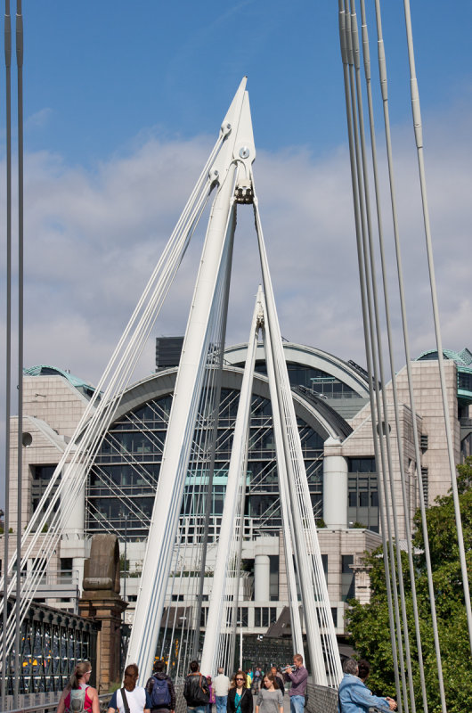 Golden Jubilee Bridge Pylons 