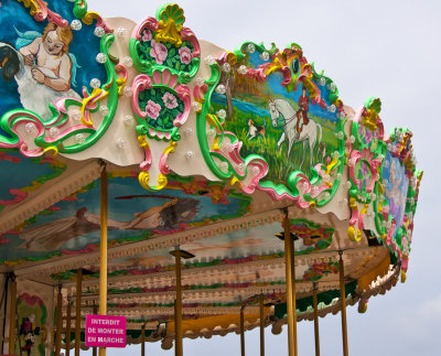 Carousel at Arromanche Beach