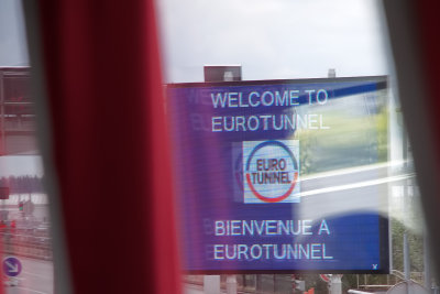 At the Eurotunnel