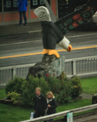 Eagle Statue In Ketchikan