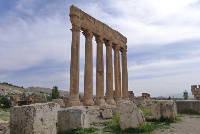 Reste des colonnes du temple de Jupiter 