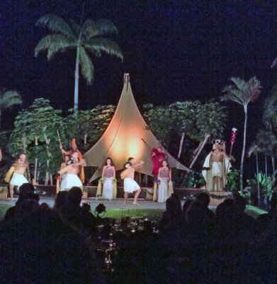 Luau show.